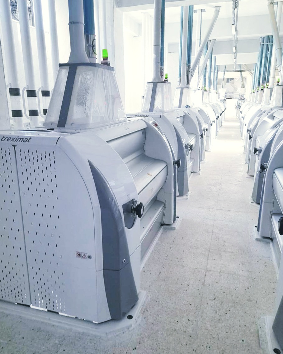 Genç Değirmen'nin Irak'da 500 Ton/Gün kapasiteli Katlı Bina Un Değirmeni...